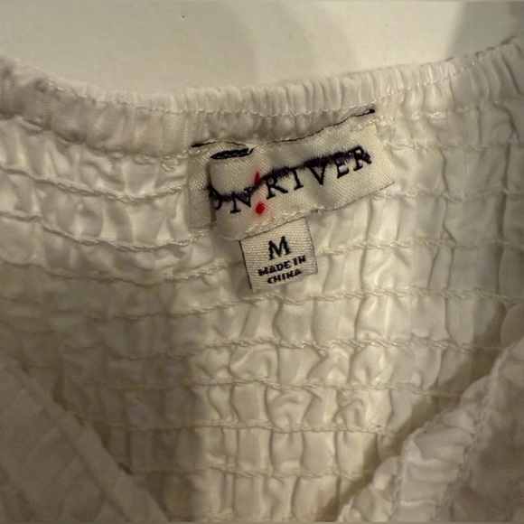 Anthropologie Moon River off-the-shoulder cutout dress sz M, NWOT - Picture 7 of 7